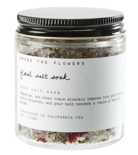 Among The Flowers Floral Salt Soak