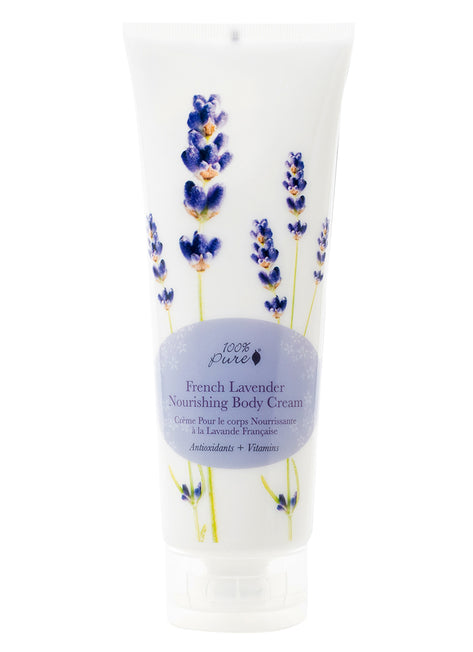 100% Pure French Lavender Nourishing Body Cream 8 oz.