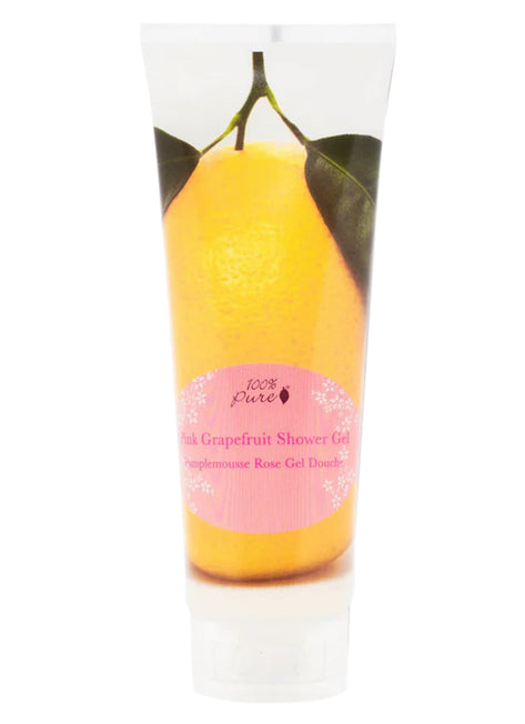 100% Pure Pink Grapefruit Shower Gel 8 oz.