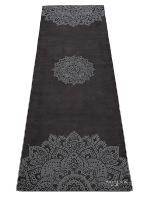 Yoga Design Lab Mat Yoga Towel Mandala Black