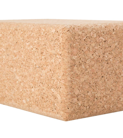 Jade Yoga Cork Yoga Block Standard 4 Inch