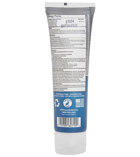 Aloe Up Sport SPF 50 Lotion Sunscreen 1oz