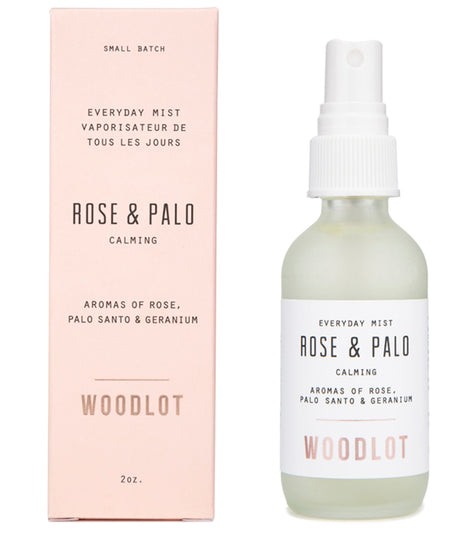 Woodlot Rose + Palo Santo Everyday Mist, 2 oz