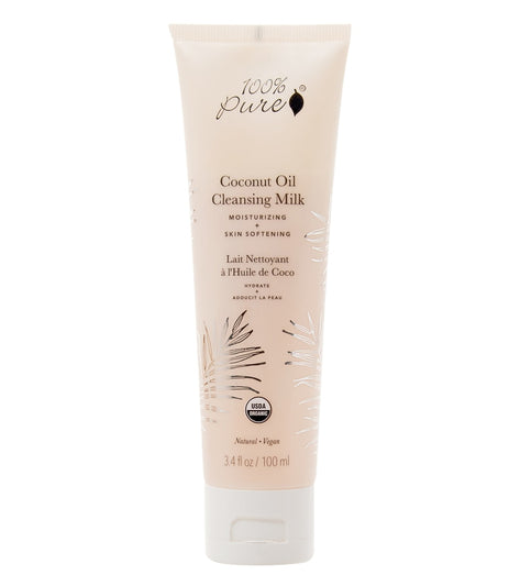 100% Pure Coconut Oil Cleansing Milk 3.4 oz.