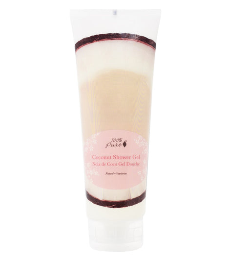 100% Pure Coconut Shower Gel 8 oz.