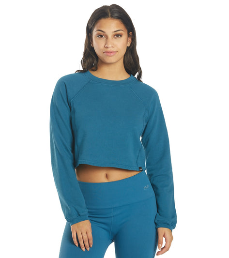 NUX Don't Stop Organic Crop Pullover